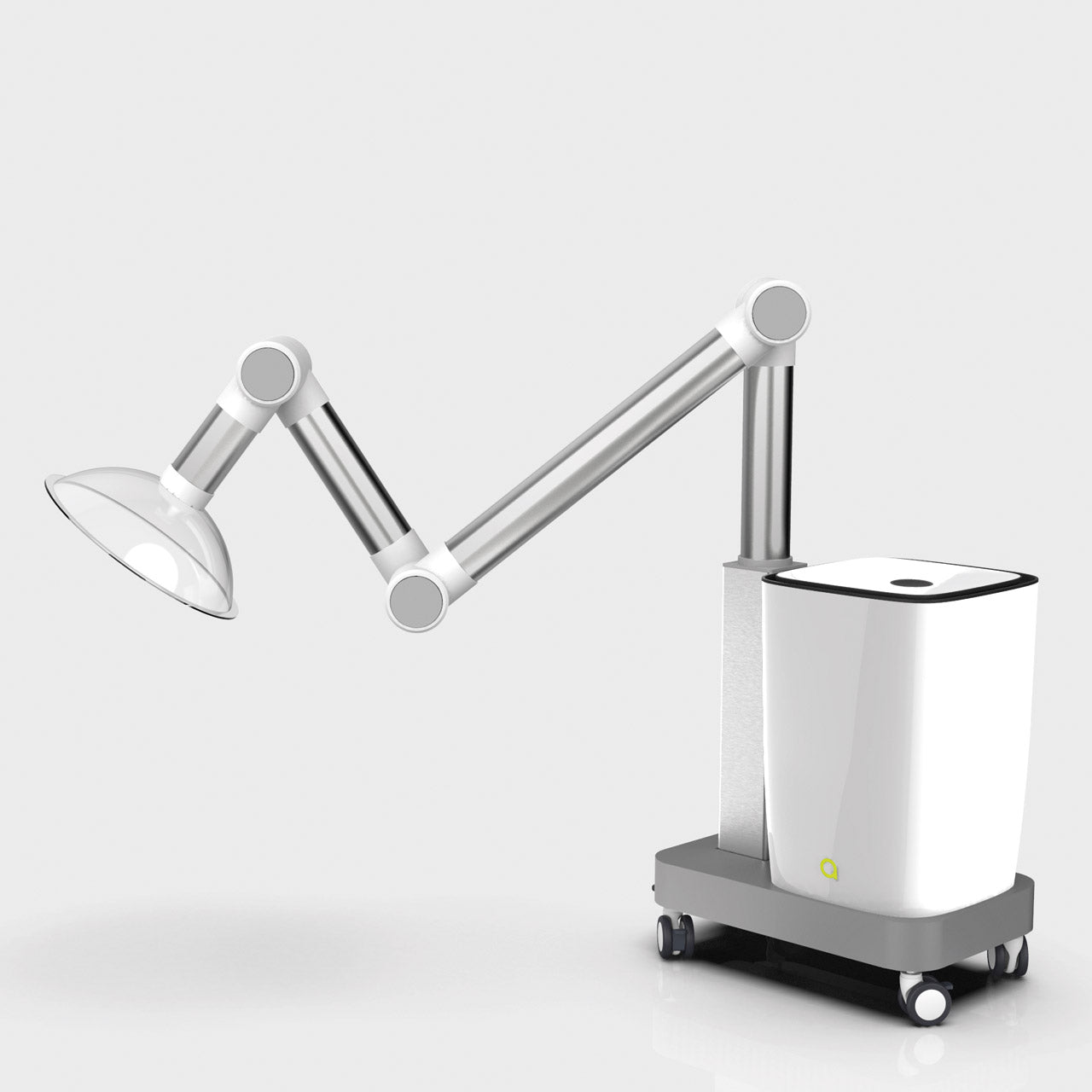 aeris aair MICU Luftreiniger mit Arm. Weiß