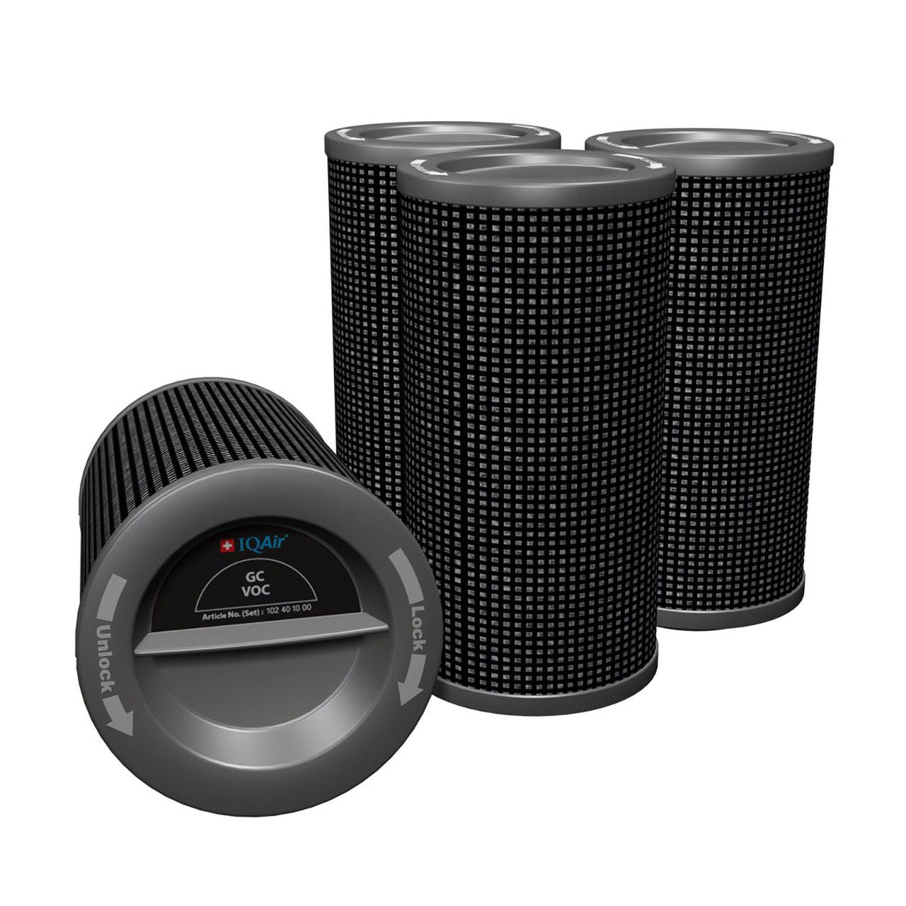 IQAir GC VOC-Kartuschen (F2) Filterpatronen-Set