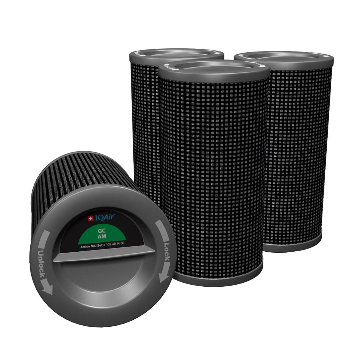 IQAir GC AM-Kartuschen (F2) Filterpatronen-Set