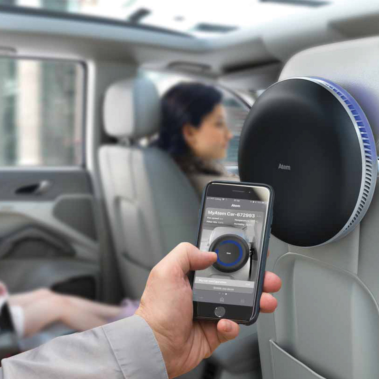 IQAir Luftreiniger Atem Car. für Auto. LKW oder Wohnmobil