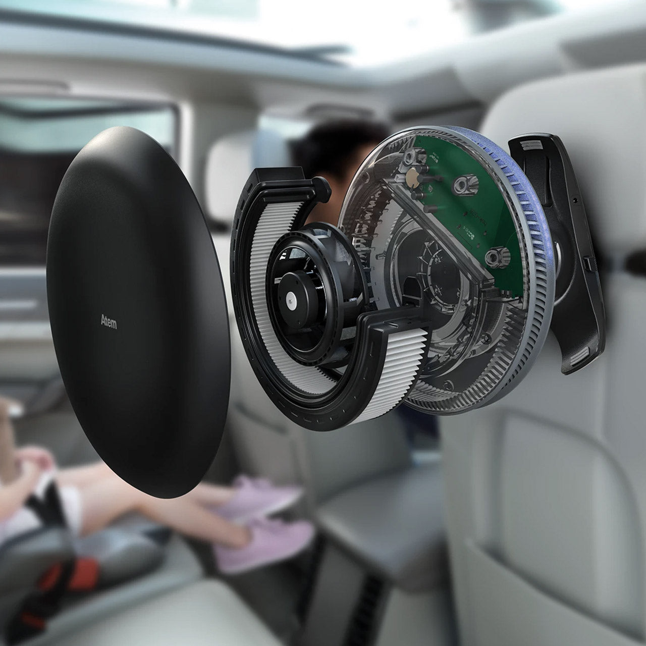 IQAir Luftreiniger Atem Car. für Auto. LKW oder Wohnmobil