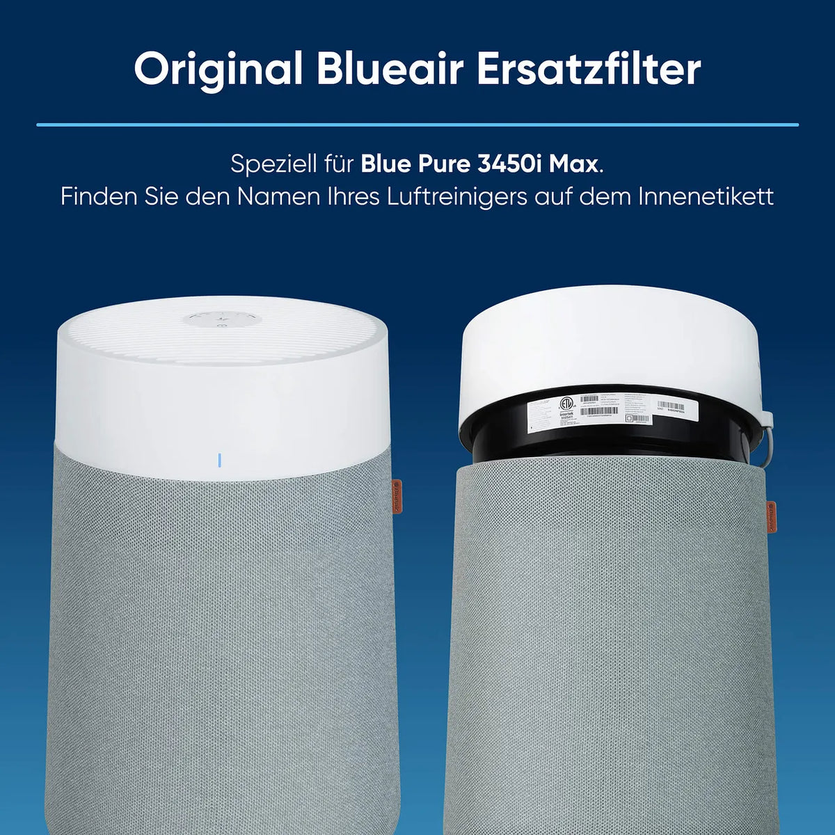 Blueair Blue Max Pure 3450i (311i+ Max) Luftreiniger