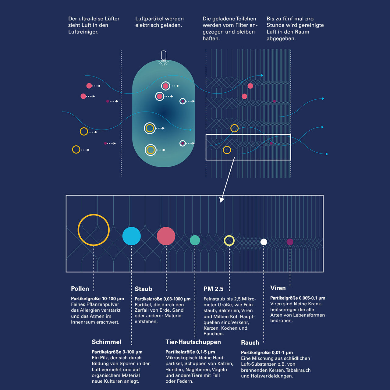 Blueair Classic 505 Luftreiniger