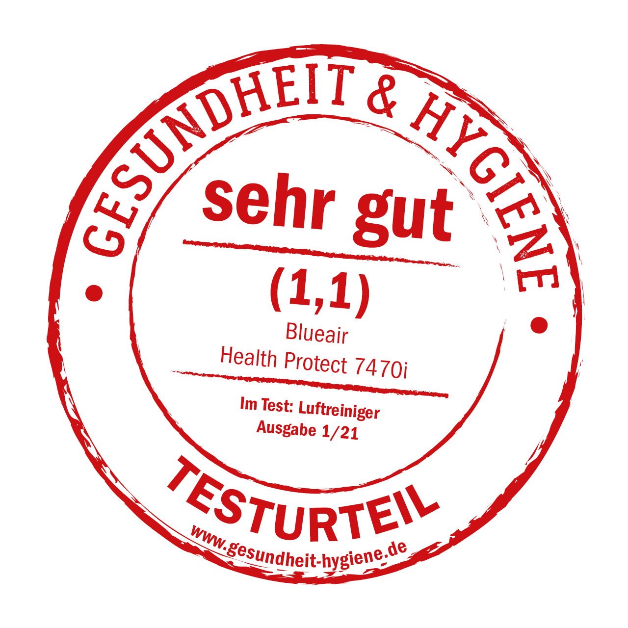 Blueair HealthProtect™ 74 er Serie Luftreiniger