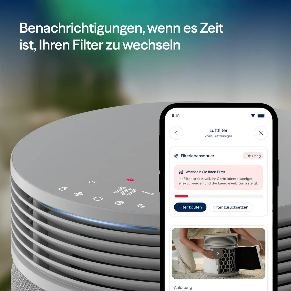 Blueair Blue Signature™ Medium Ersatzfilter