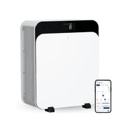 Blueair Classic Pro CP7i Luftreiniger in Weiß mit Display und Smartphone-App zur Steuerung